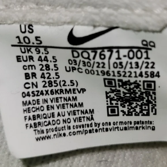 NIKE Men's Blazer Low '77 Premium Halo Casual Sneakers Size 10.5 - Picture 11 of 11